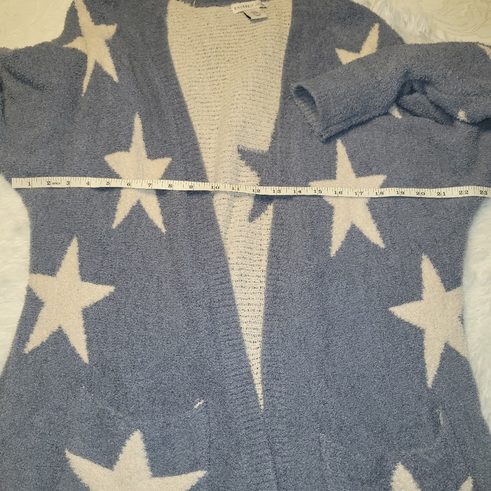 Sincerely Jules starred open car coat - Picture 4 of 6
